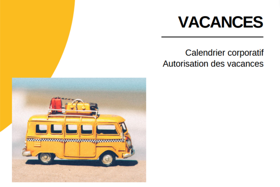 Projet vacances