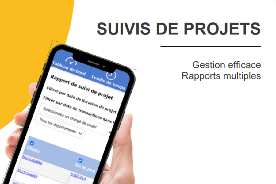 Suivis de projets en temps réel
