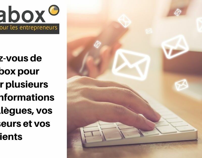 Envoyer des informations depuis Collabox Ã  vos collÃ¨gues-fournisseurs-clients