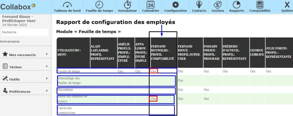 MENU-Setup-Report-Employees