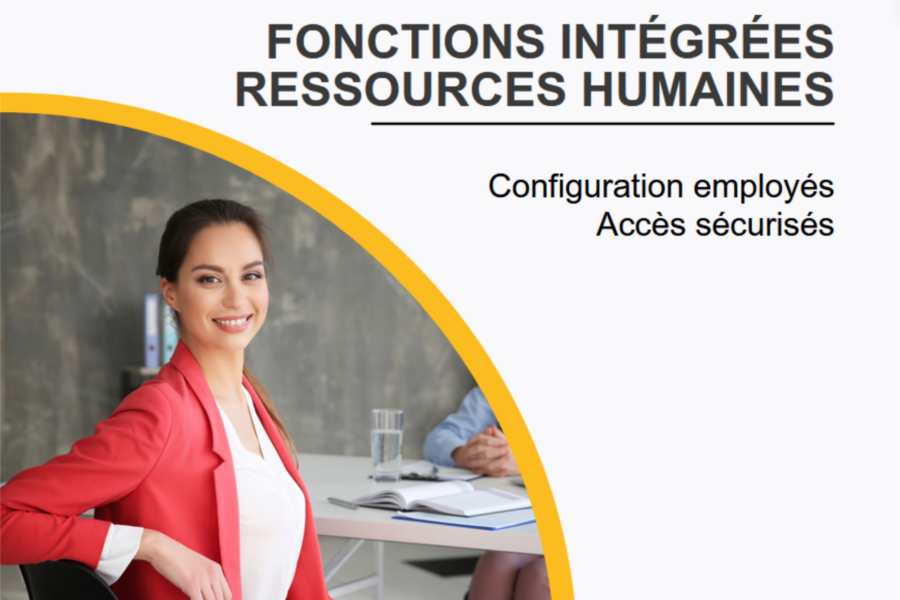 Fonctions intégrées ressources humaines FIRH. Configuration des employés