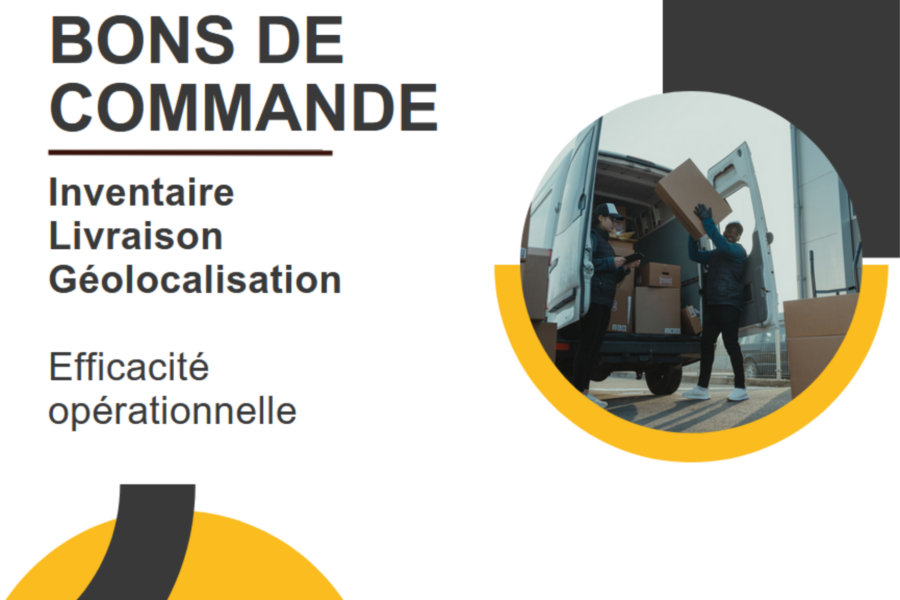 Bons de commandes pour la production