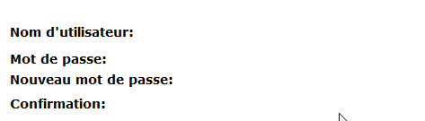 Fields to replace to change the user name