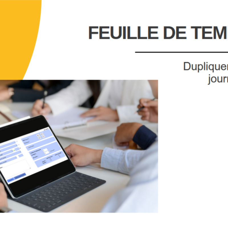 Accélérer la saisi de votre feuille de temps avec Collabox