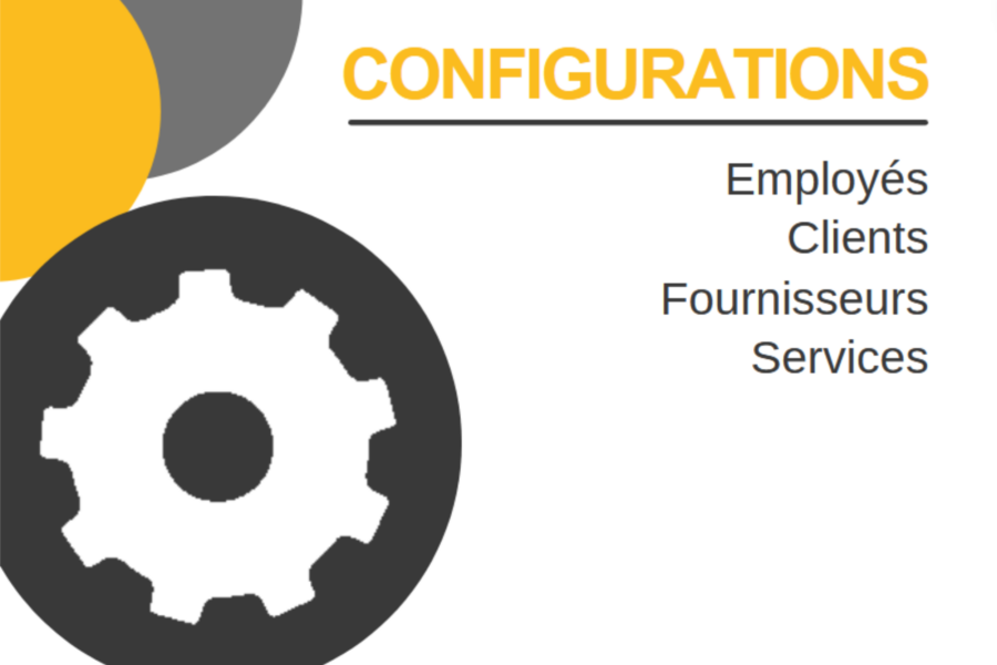 Configurations de base de votre Collabox : employés, clients, fournisseurs et services