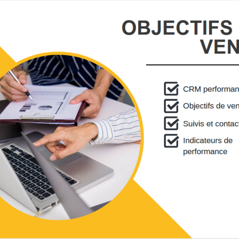 CRM - objectifs de vente pour mieux gérer votre entreprise