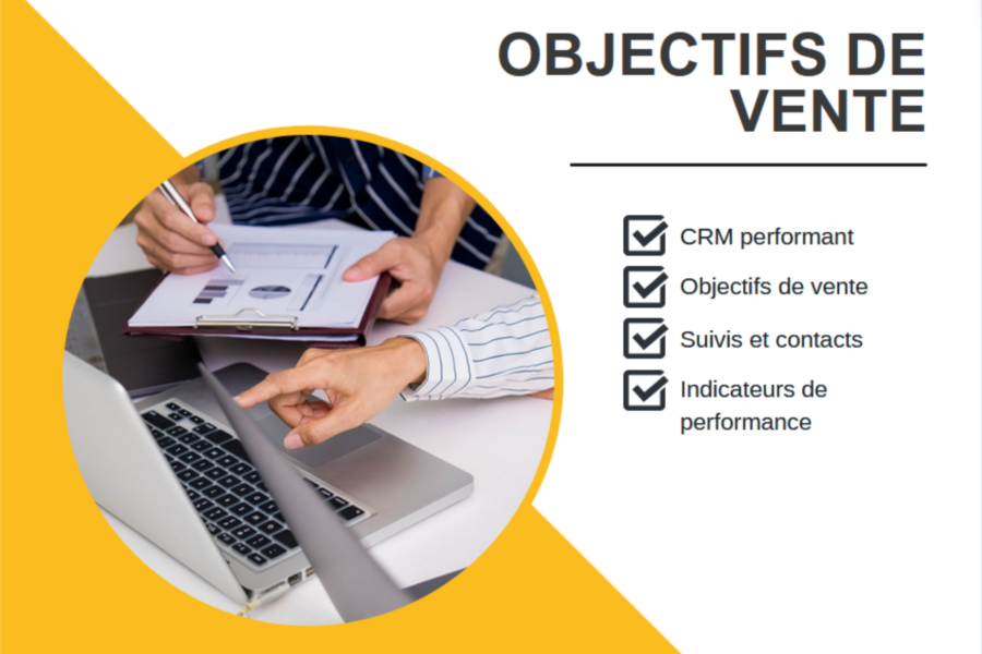 CRM - objectifs de vente pour mieux gérer votre entreprise