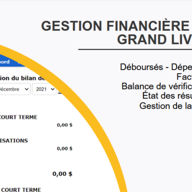 Configurer son bilan