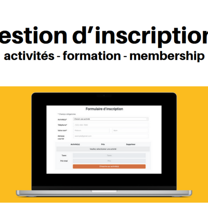 Effectuer la gestion de vos inscriptions avec Collabox