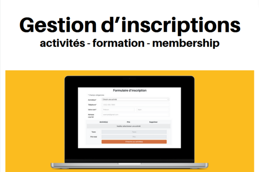 Effectuer la gestion de vos inscriptions avec Collabox