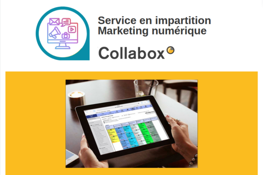 Collabox offre un service d'impartition en marketing numérique à ses clients.