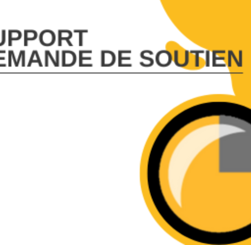Demande de support pour du soutien technique Collabox.